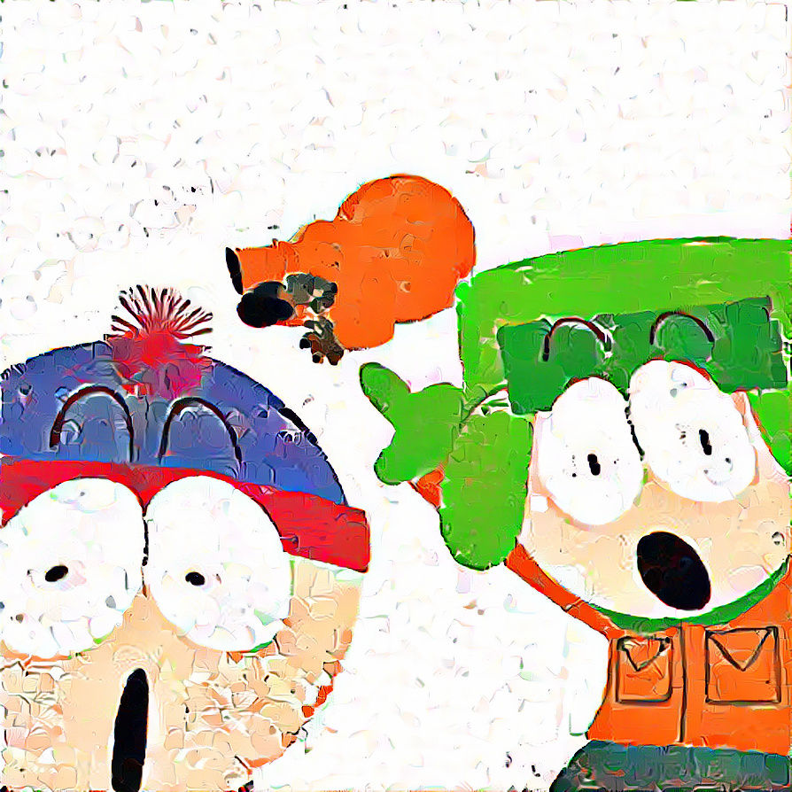 "Guys look! It's Kenny!"