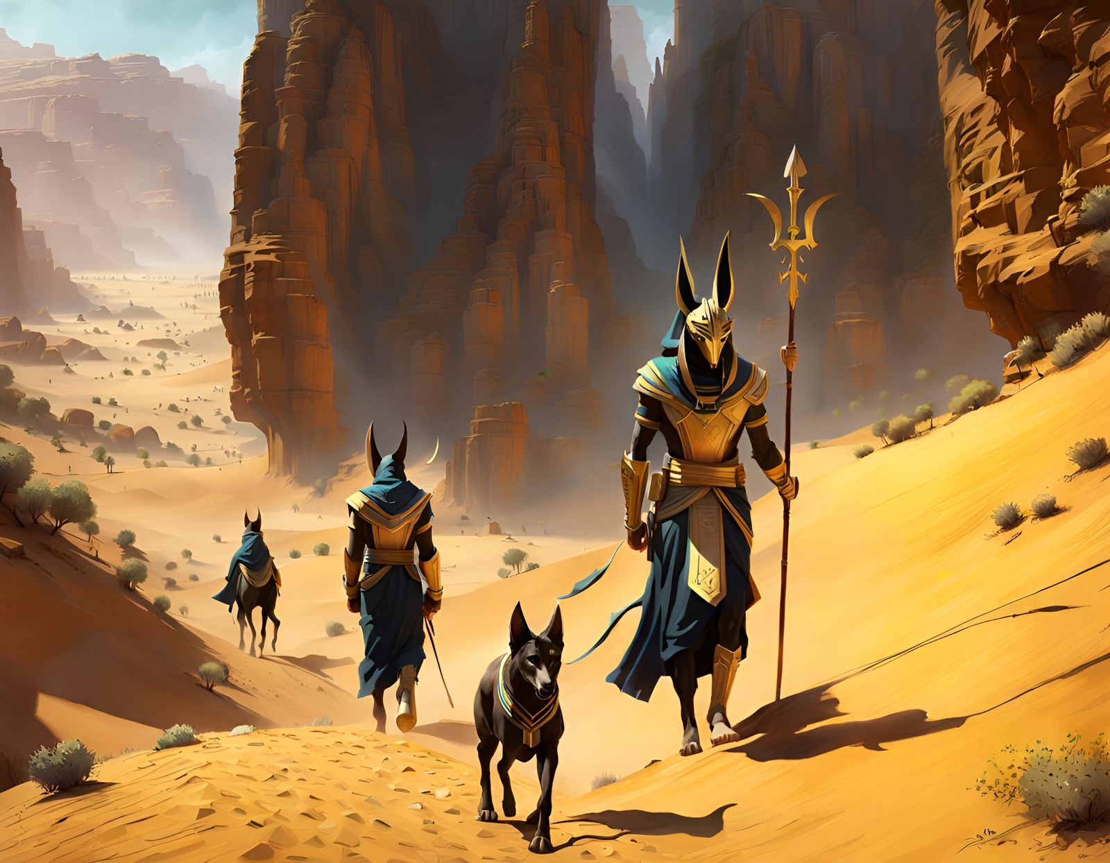 Anubis Desert Canyon Trek