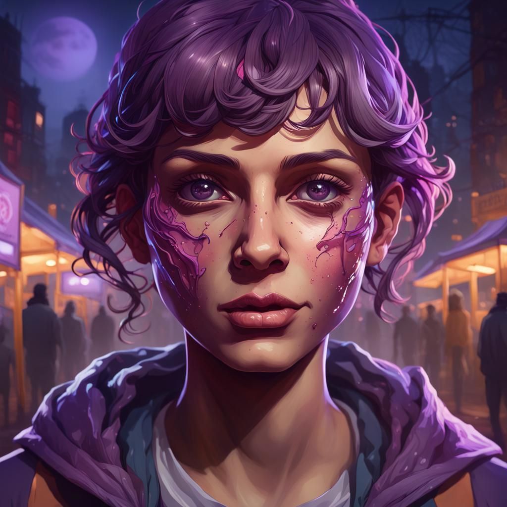 Uncanny Valley AI Generated Artwork NightCafe Creator