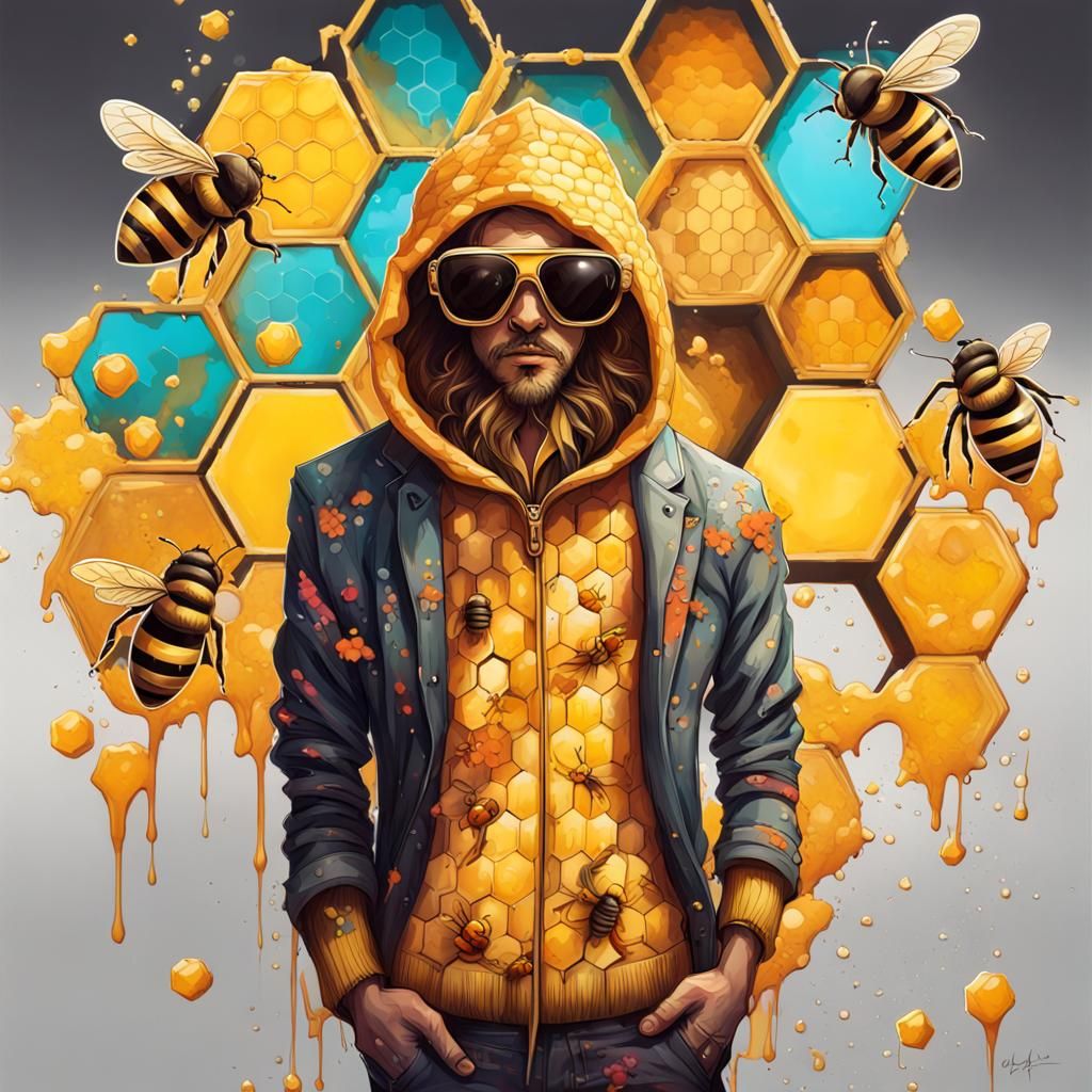 Bee man - AI Generated Artwork - NightCafe Creator