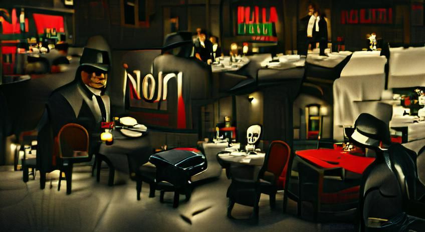Night Cafe Noir