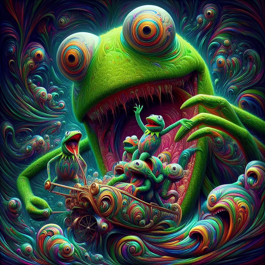 Freak Out Kermit