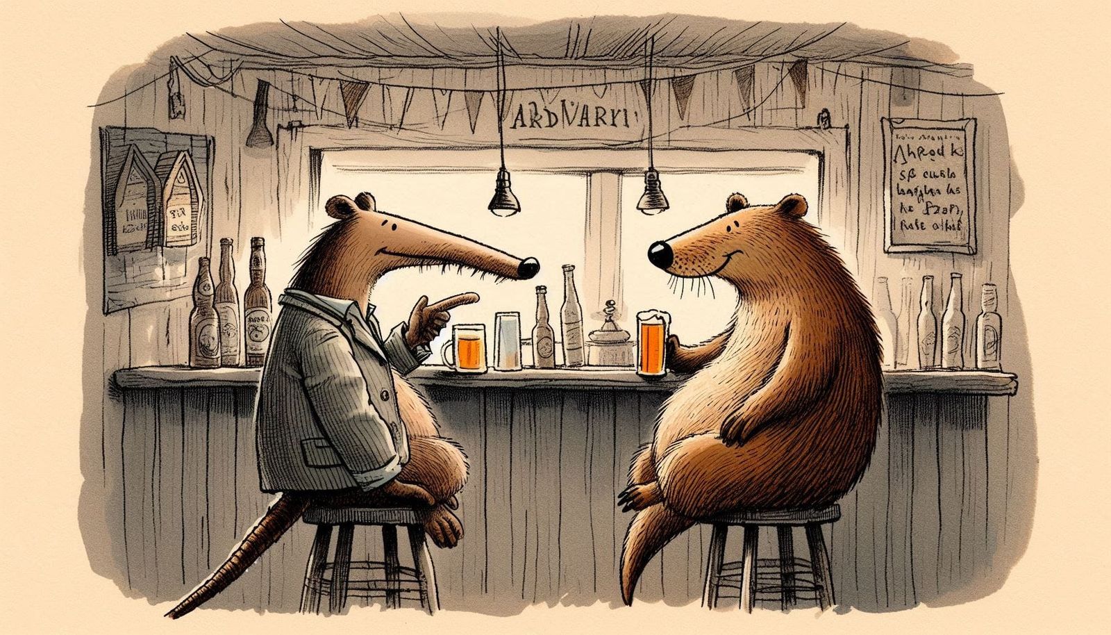 Aardvark & Otter, my soulmates 🫶🏻 01