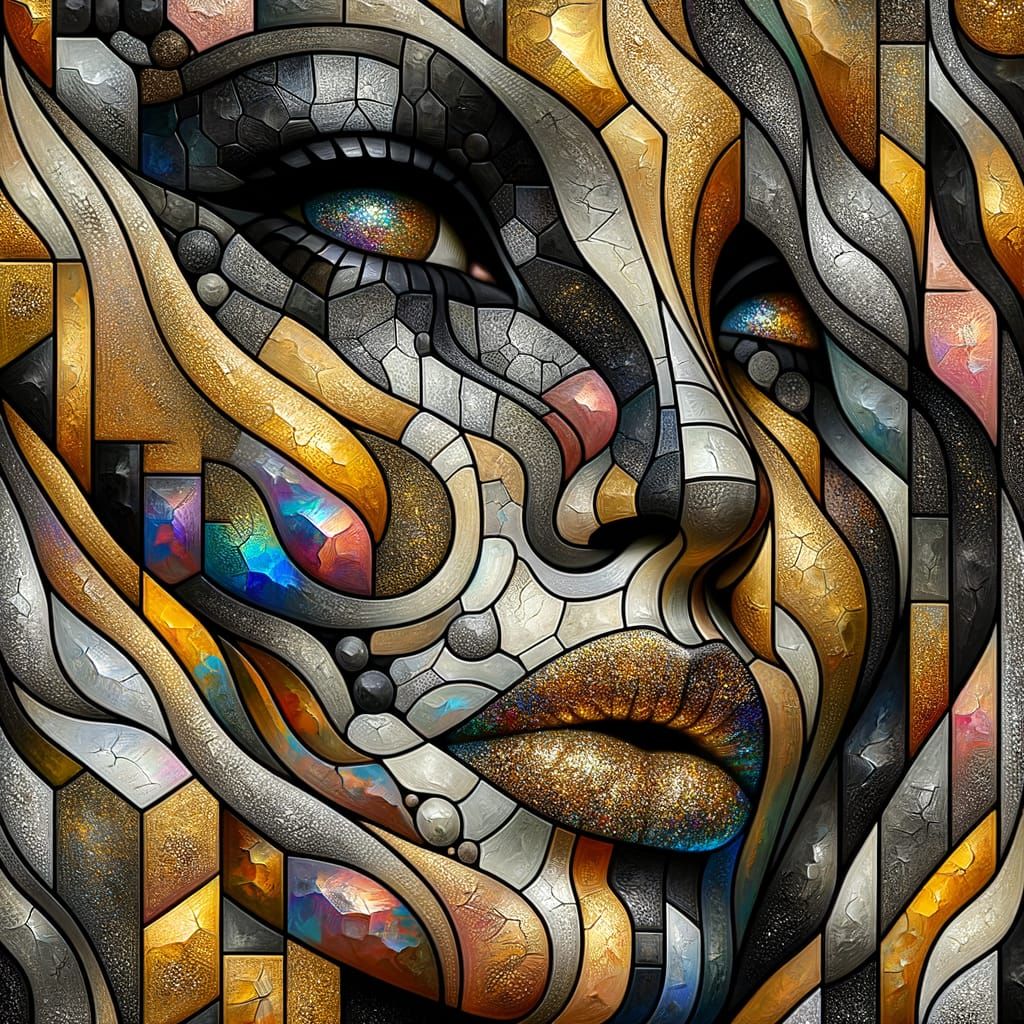 Rusty Cubism  by @Asteria