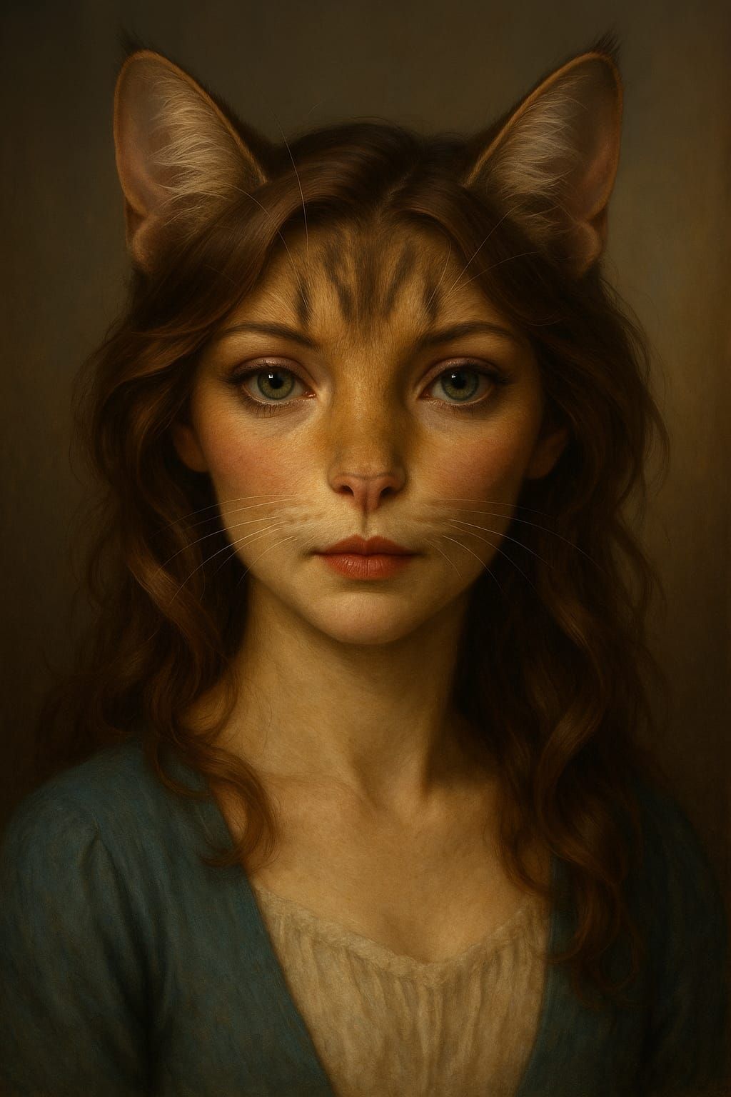Portait of a Lady Cat