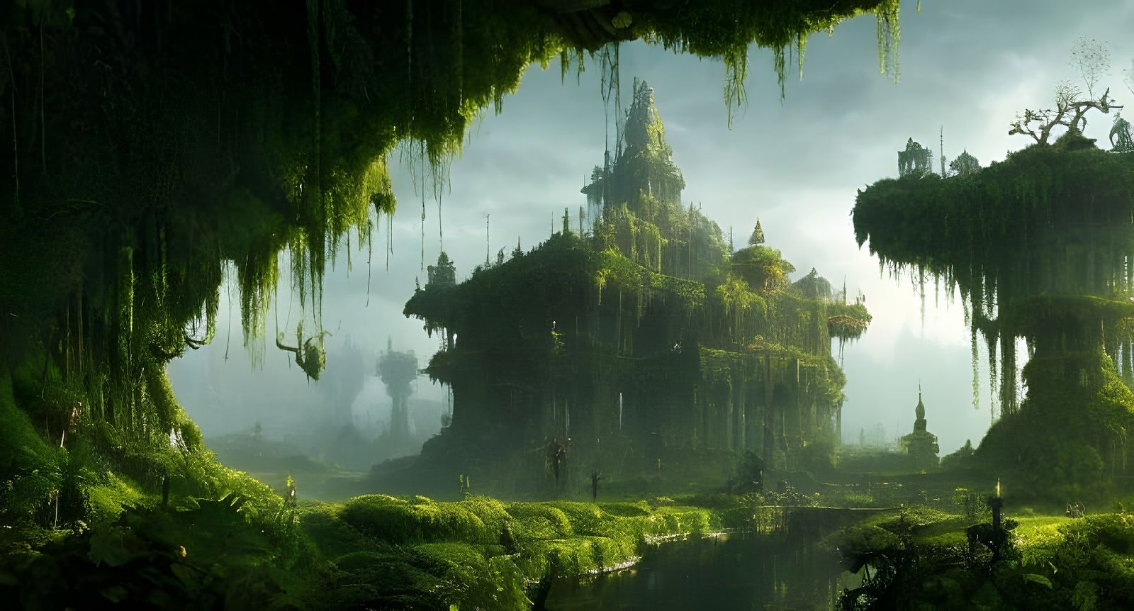 Abandoned and Overgrown  by @freki