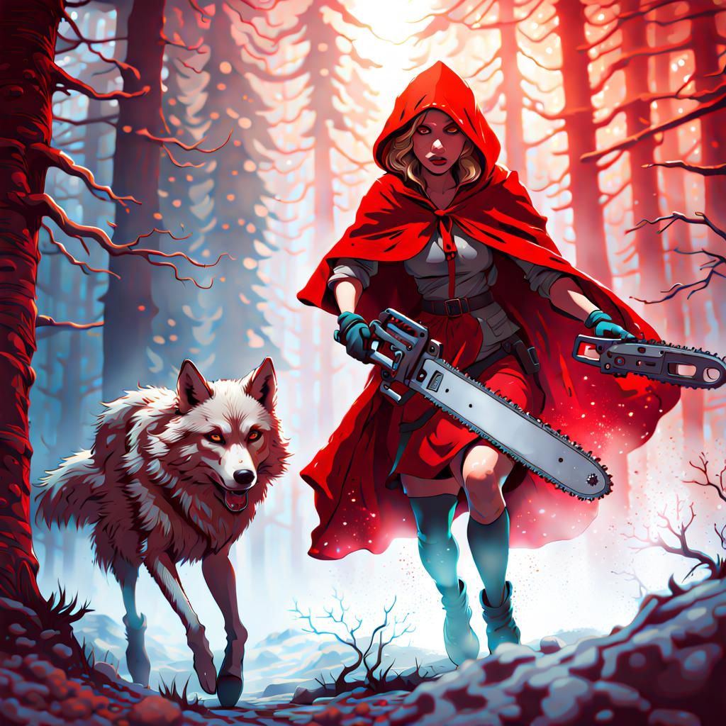 Red riding hood. - AI Generated Artwork - NightCafe Creator