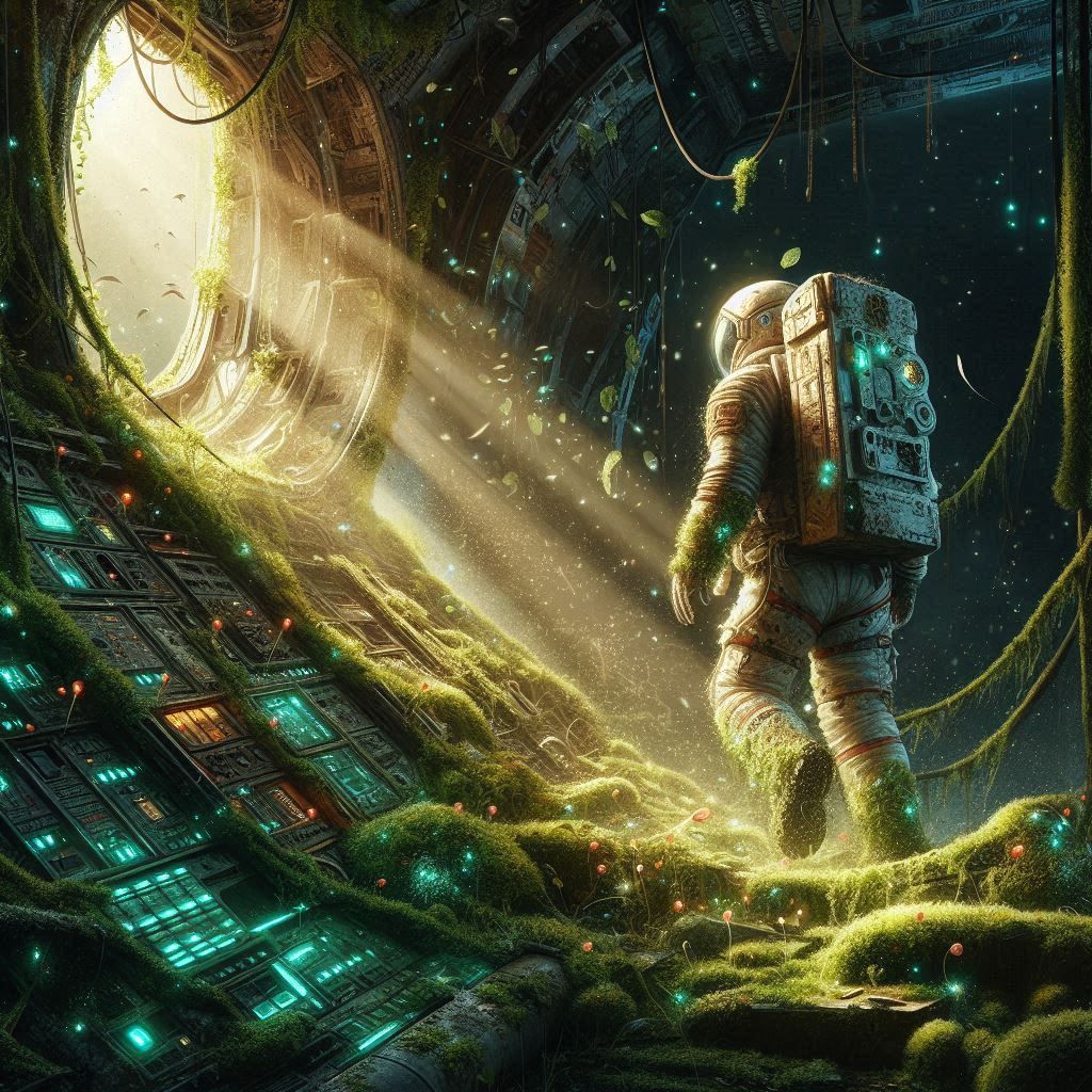 "Flora Ex Machina": Nature reclaims lost steel