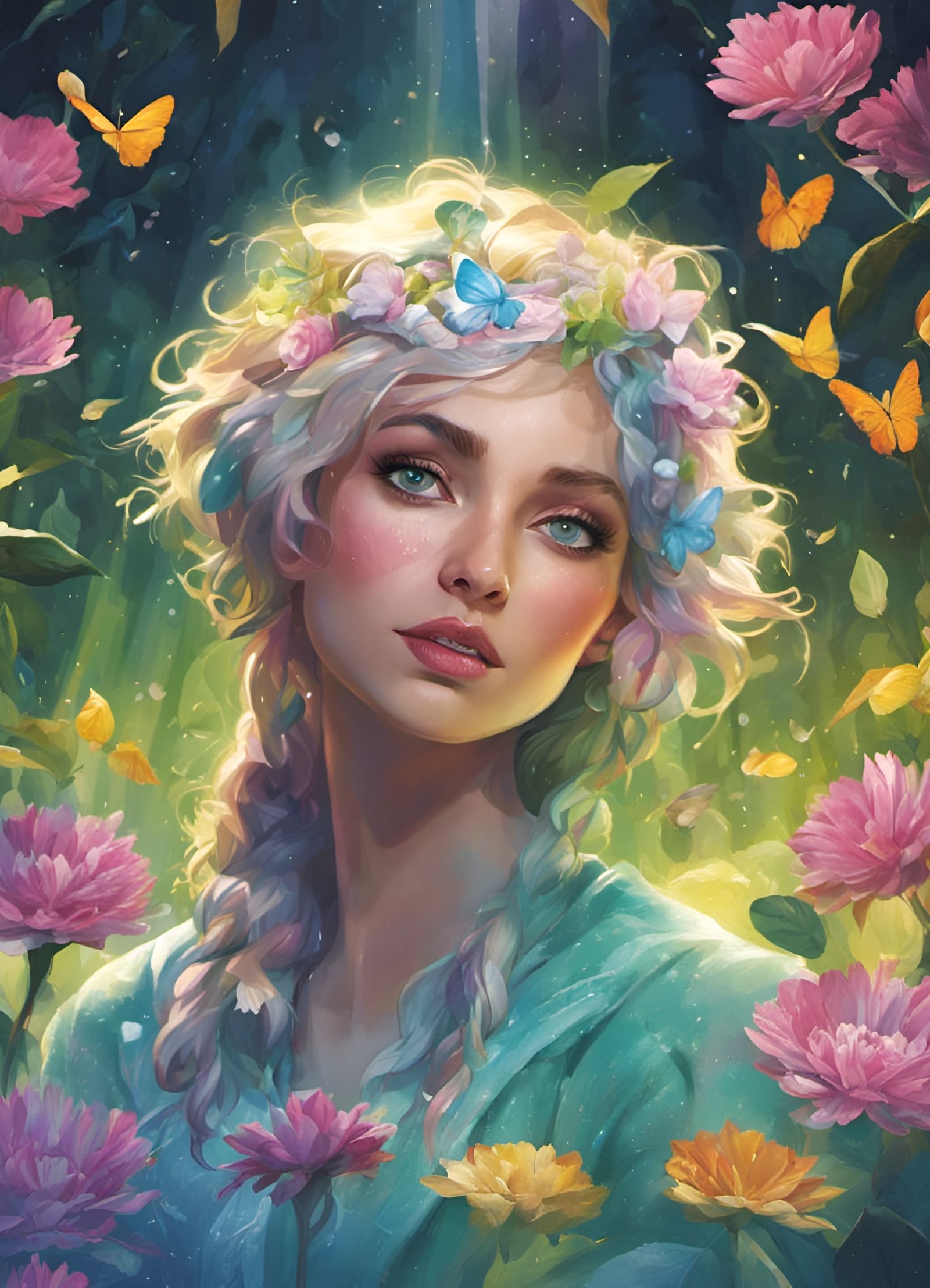 Florges - White Flower  by @Teresa Sun