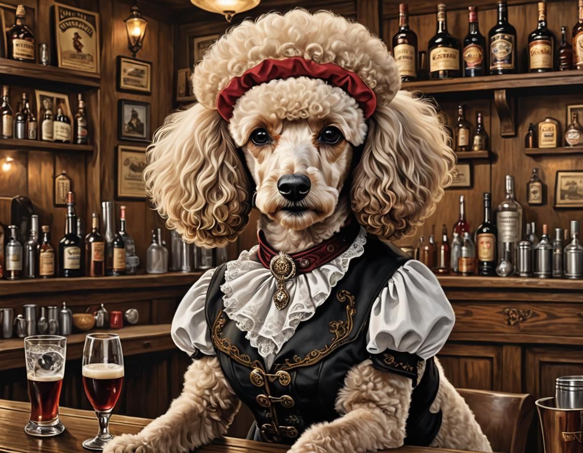 Bar Poodle  by @Joris