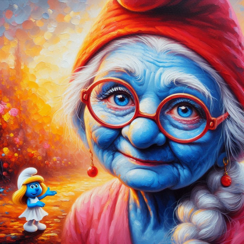 Grandma Smurfette