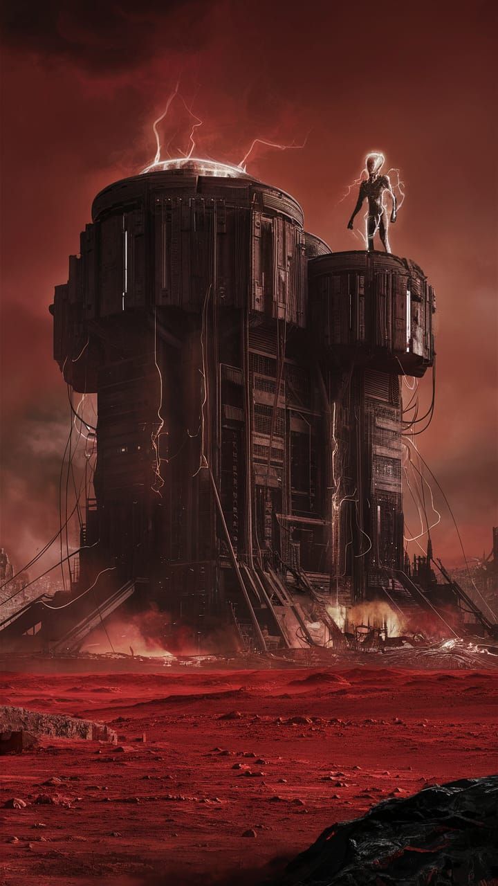 Alien building.