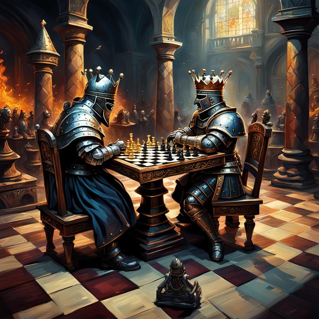 Chess cosplay