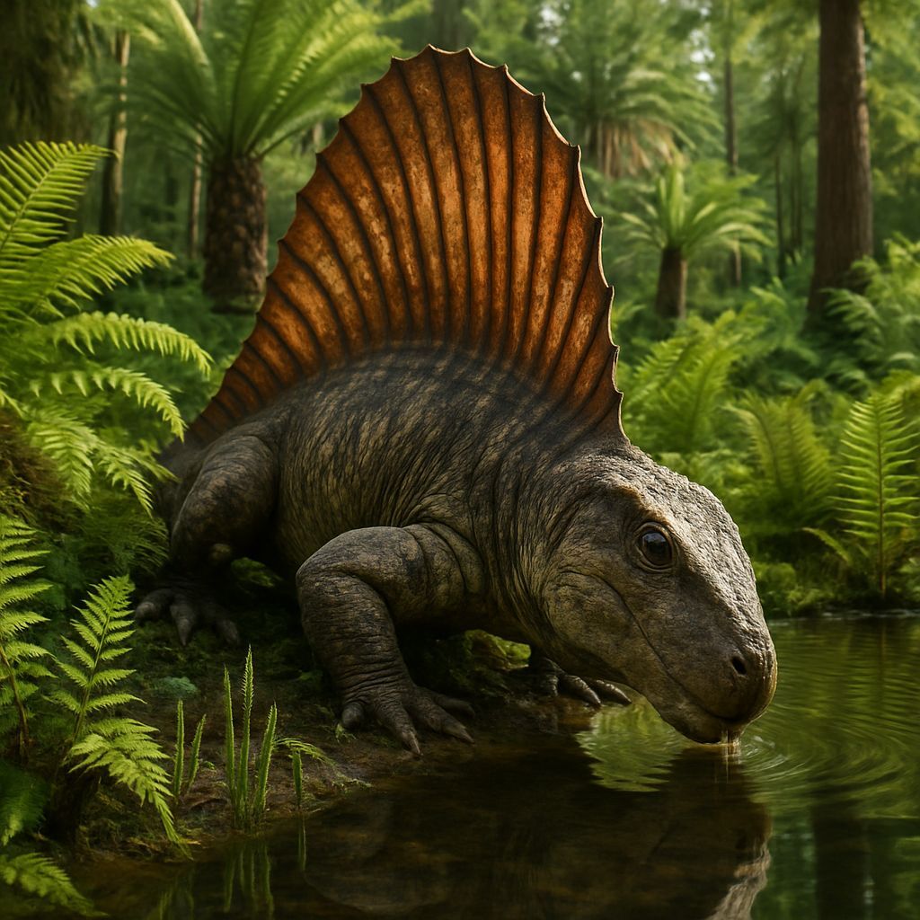 Dimetrodon  by @lionel