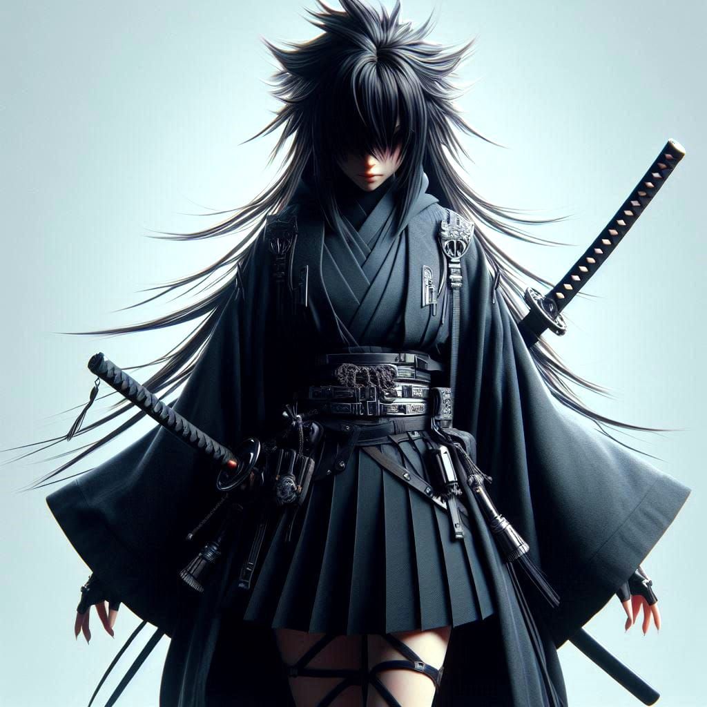 Concept Art: Futuristic Demon Slayer