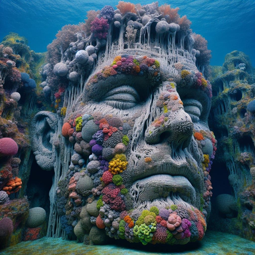 Giant Coral Head  by @ing