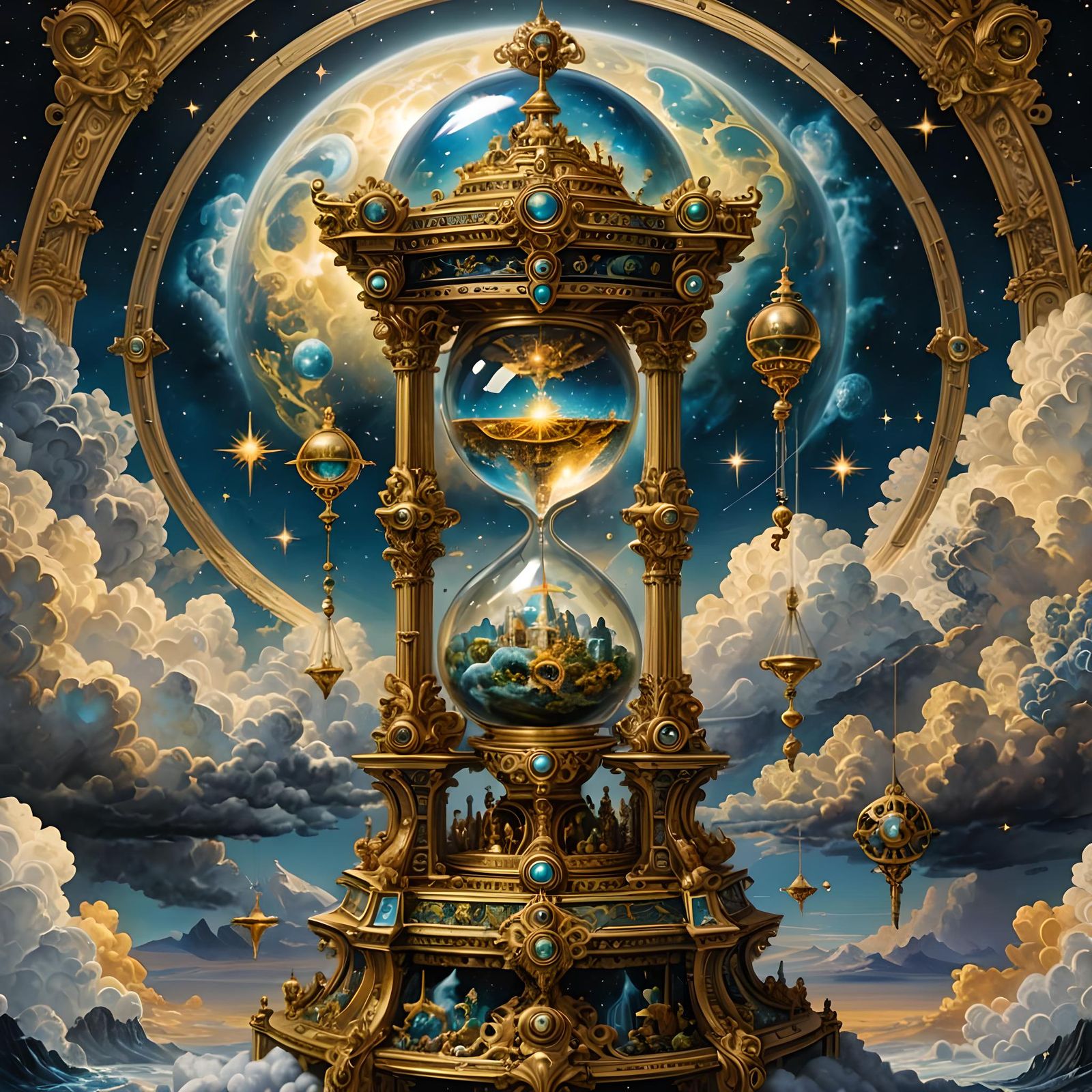 Shrine of Time  by @lawrencelot