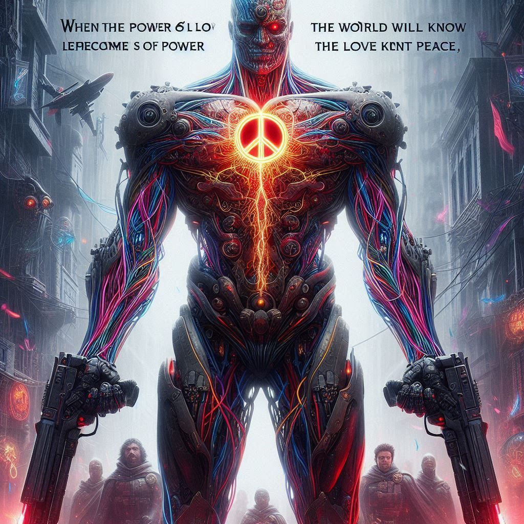 When the power of love overcomes the love of power, the worl...