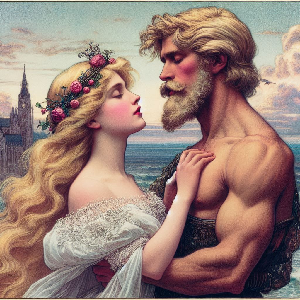 Beauty and the Barbarian: A Wild Untamed Romantic Love Story v4