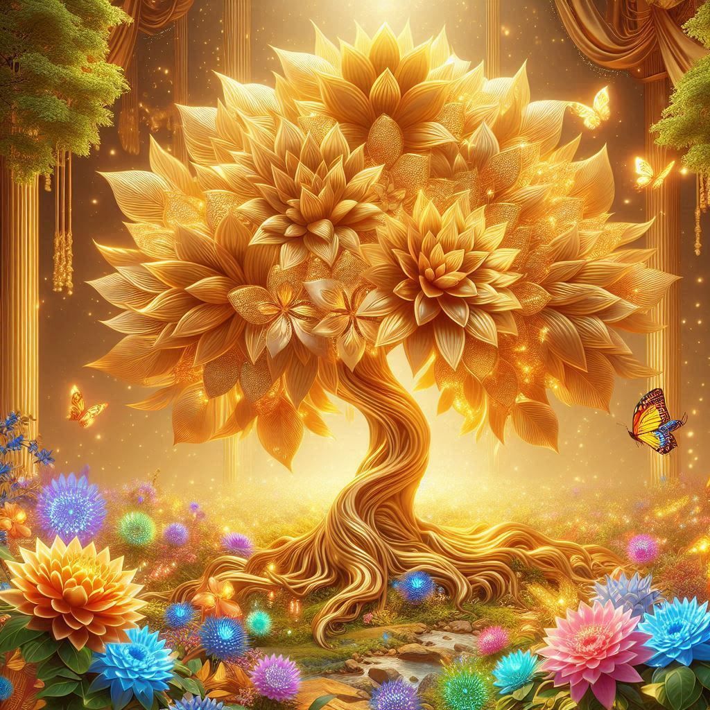 Golden tree