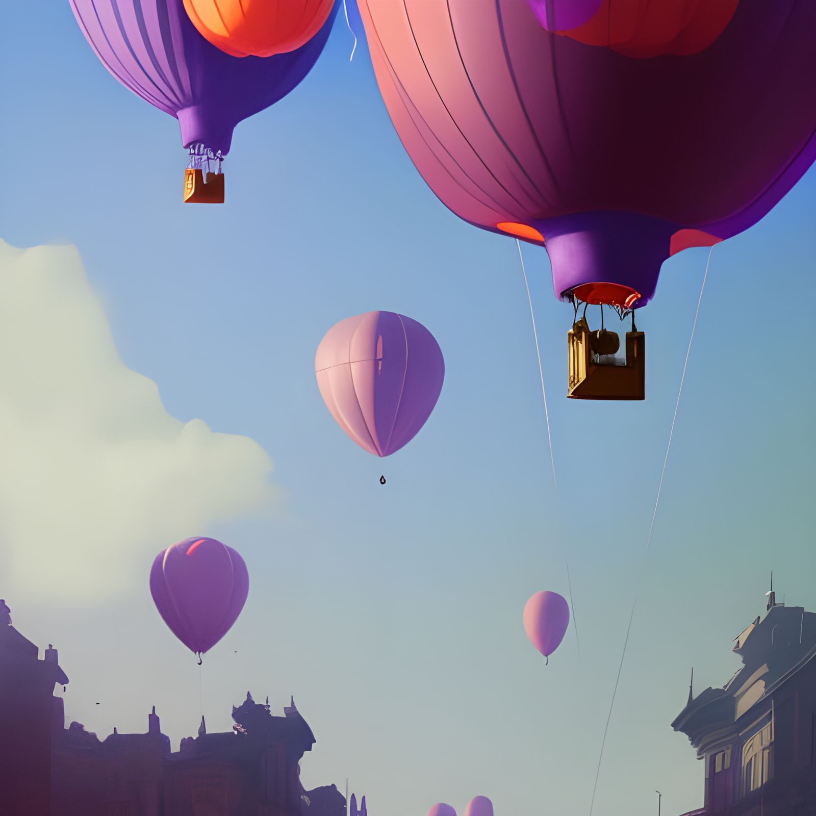 Floating on by
