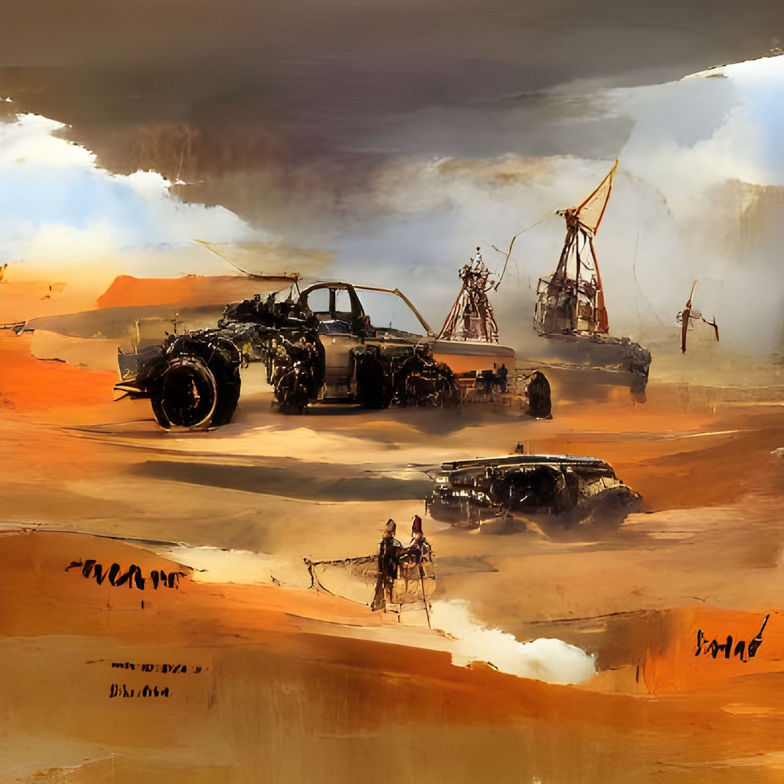 Mad Max concept art - AI Generated Artwork - NightCafe Creator
