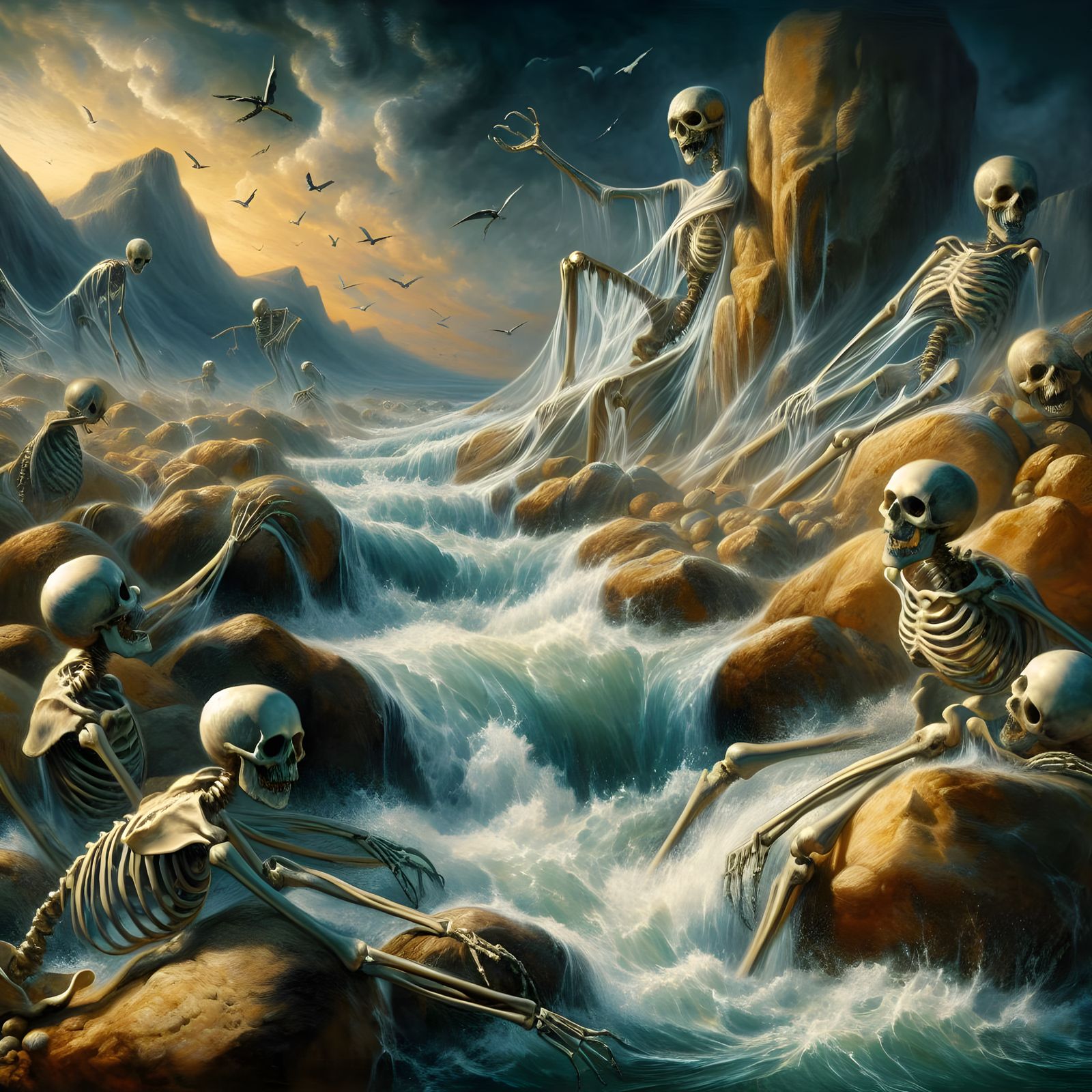 Evolving skeletons 12