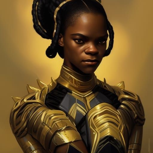 Princess Shuri - AI Generated Artwork - NightCafe Creator