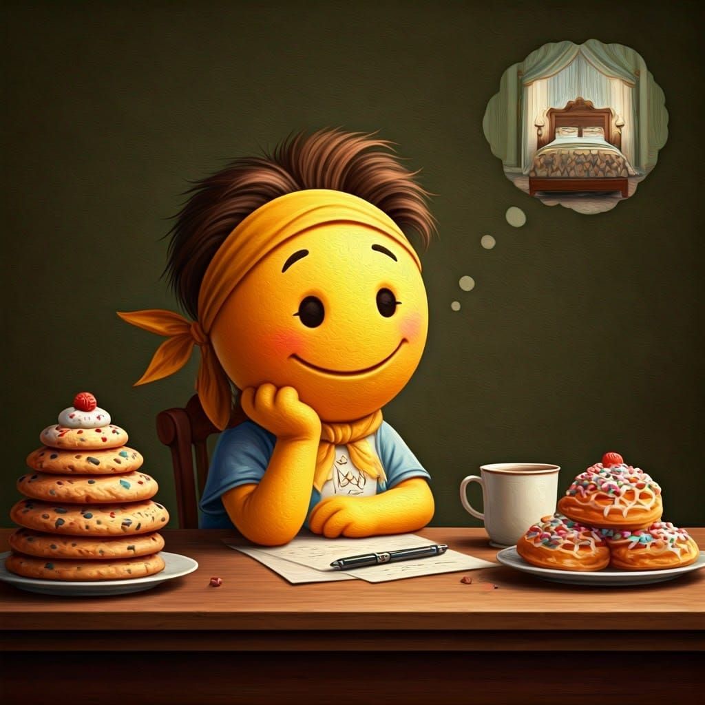 Aidy's Dreamy Still Life in Oil Painting Style