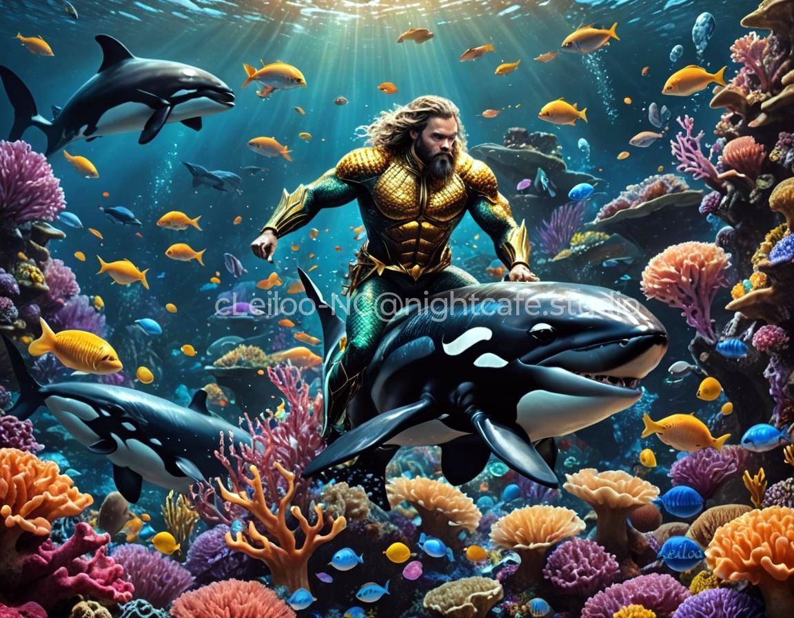 Aquaman and the Orca