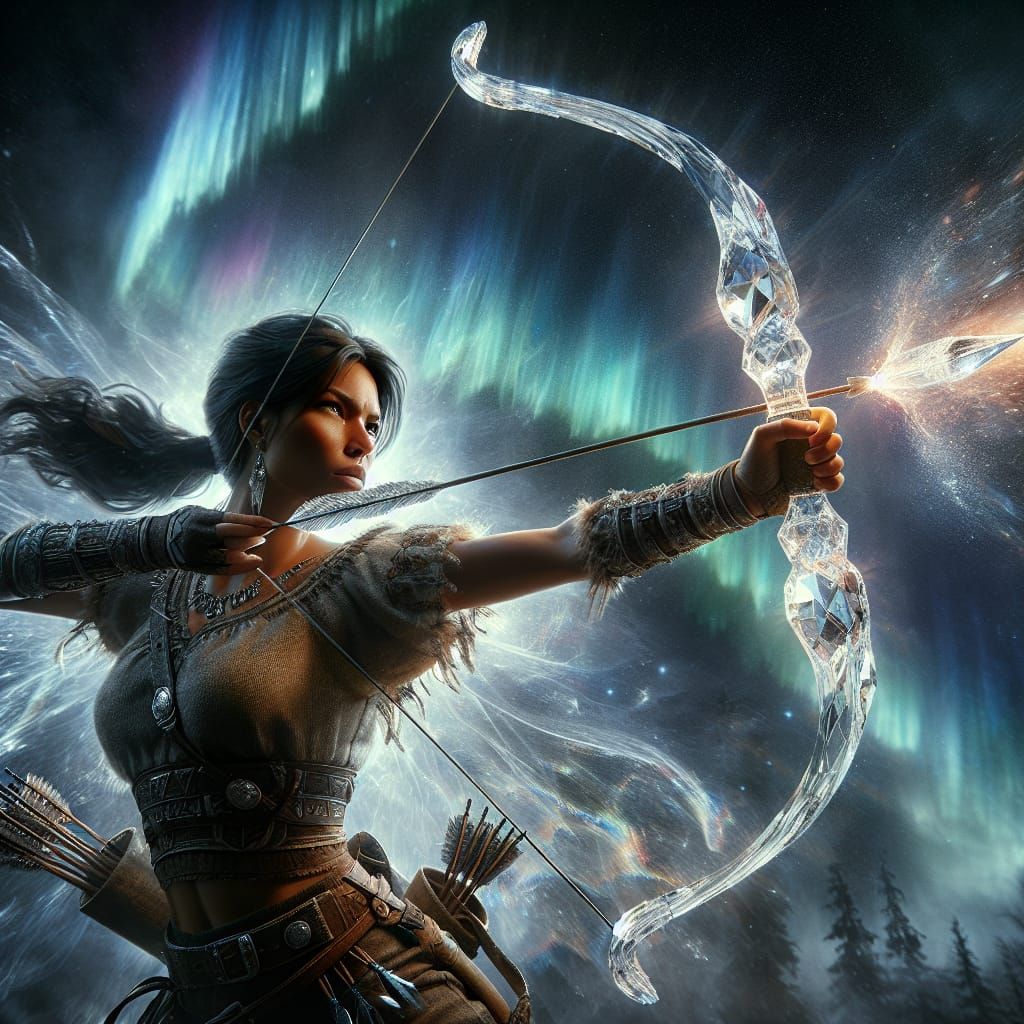 The Ice Archer  by @StarCrystal