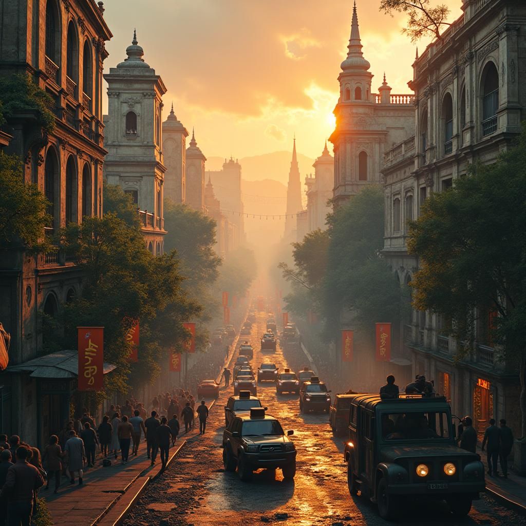 Banana Republic Guatemala Coup AI Generated Artwork NightCafe Creator