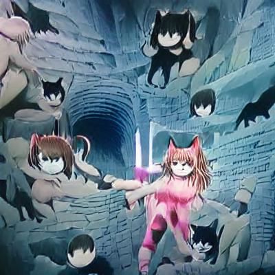 catgirl dominating the underworld