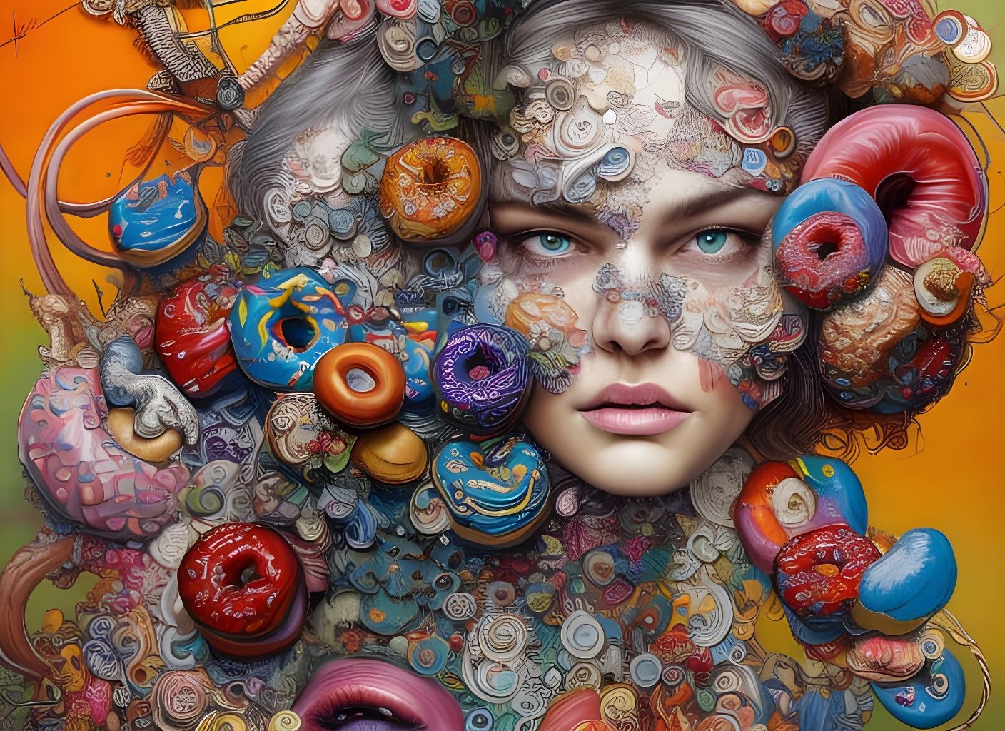 donut dream land  by @JayBlueRay