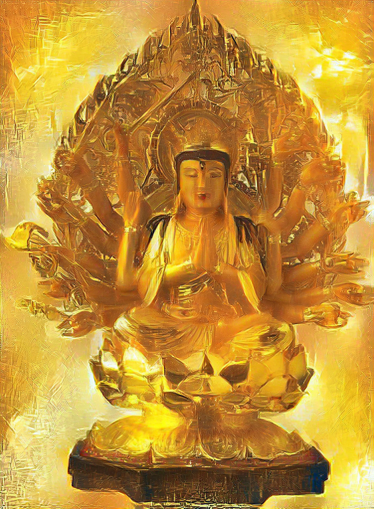 Bodhisattva Thousand Hands Guan Yin