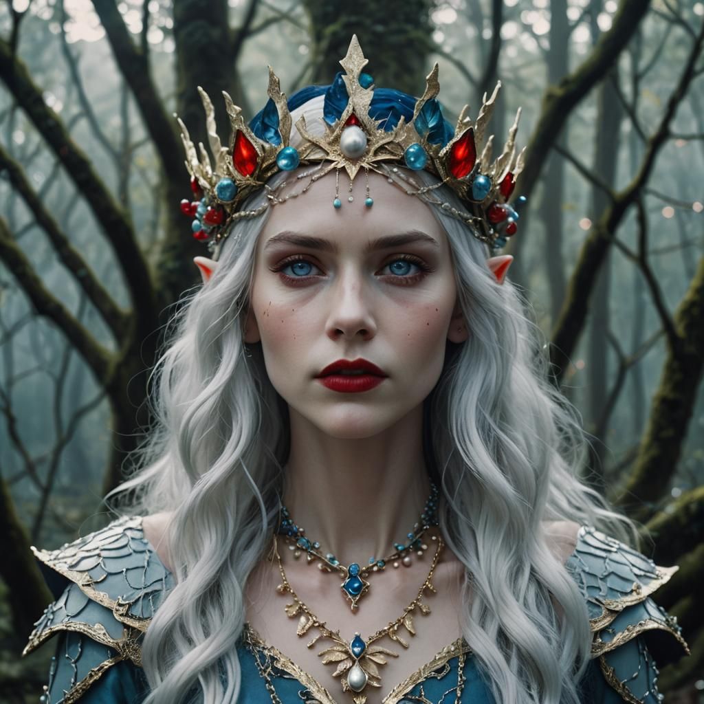Portrait of an elf