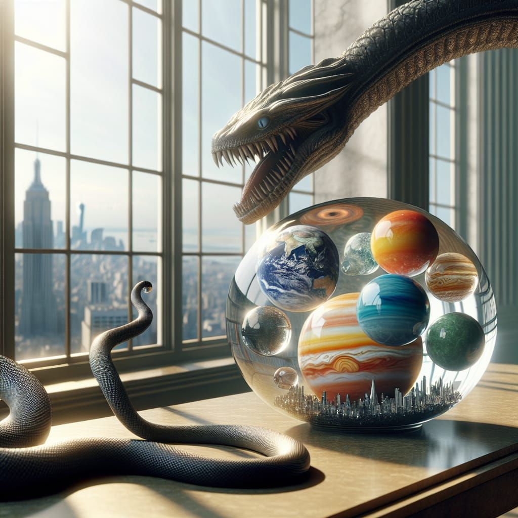 Earth captured