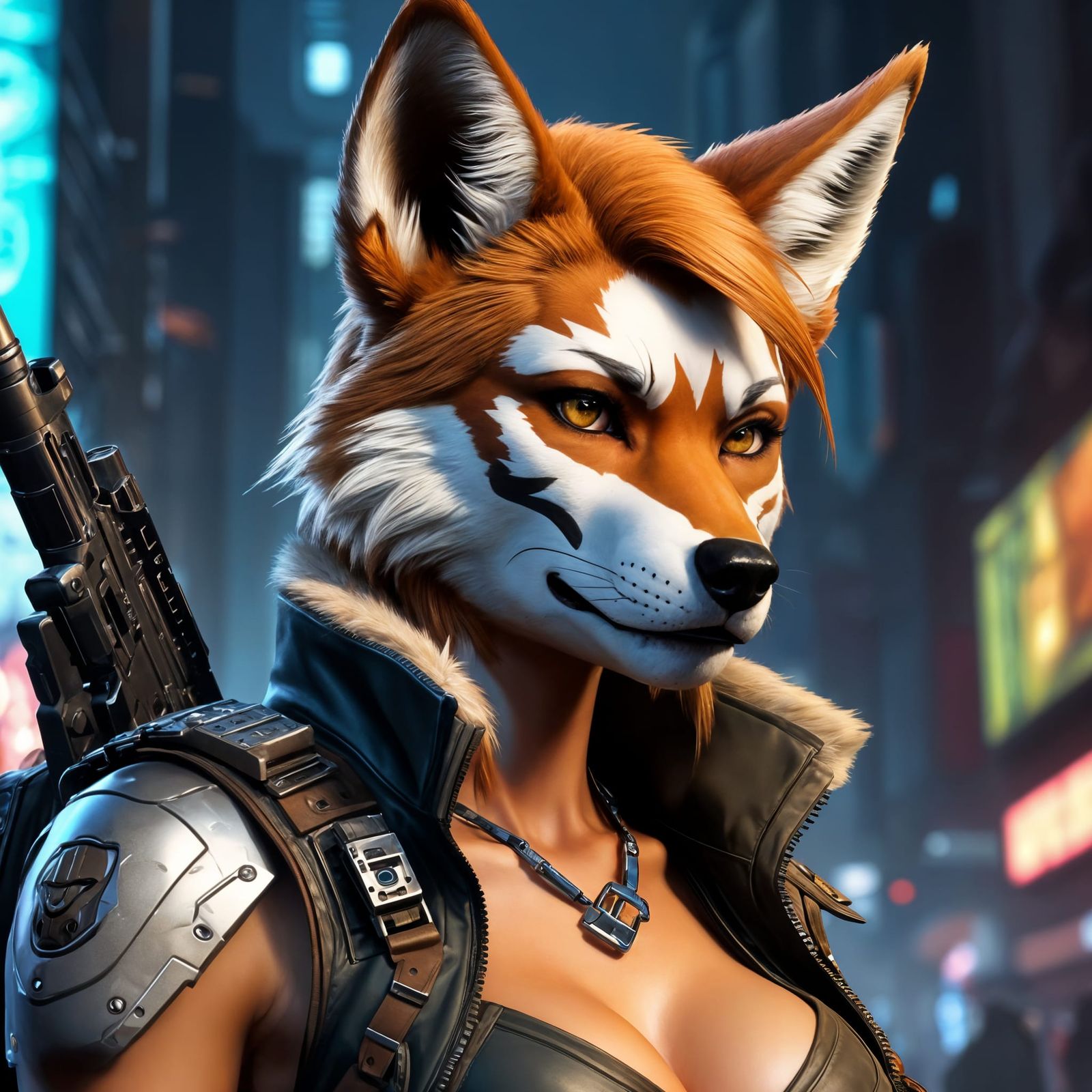 They call her FOXXY (Fox Form)