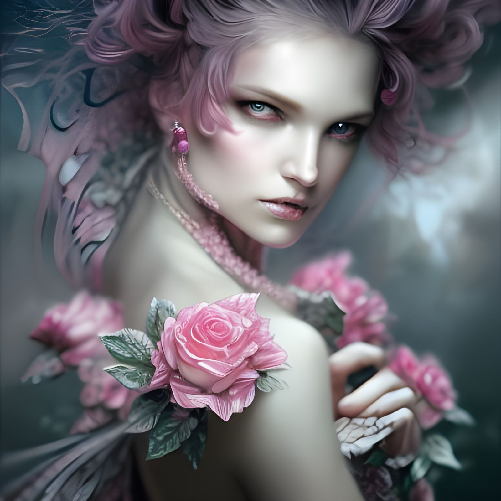 Pink Fantasy  by @Cathinor