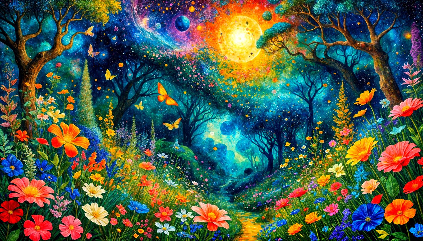 garden of the imagination  by @lawrencelot