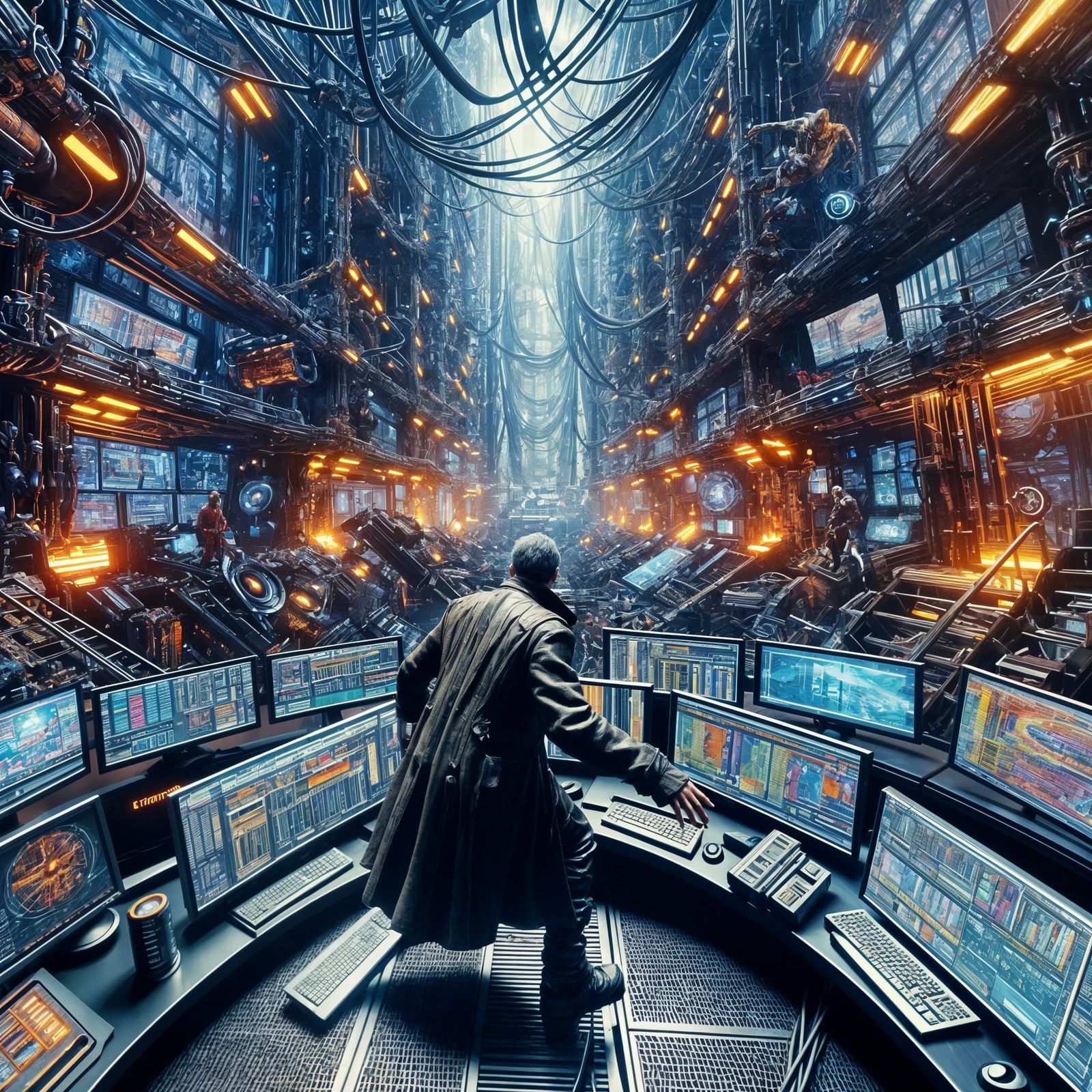 Dr. AI  by @Fantasy Art by Kay