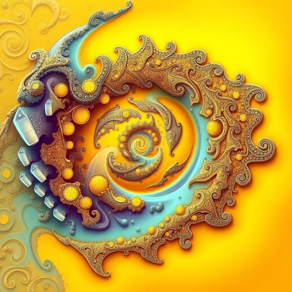 Abstract Tea AI Generated Artwork NightCafe Creator