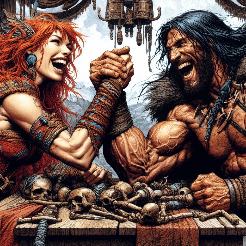 Conan & Red Sonja Big Night Out!