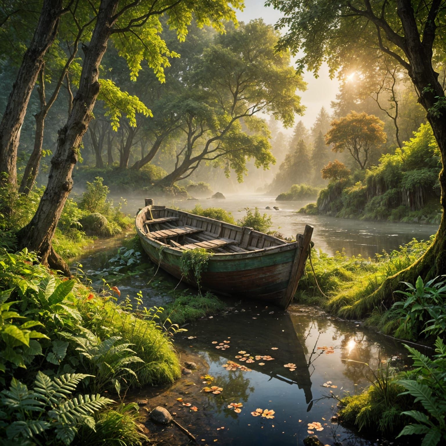 The old boat  by @Ahriman