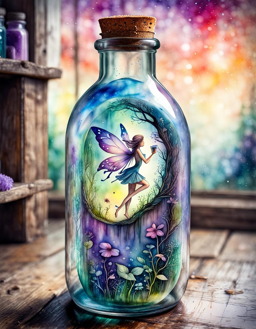 fantasy fairy dream world   by @dayax rocknroll