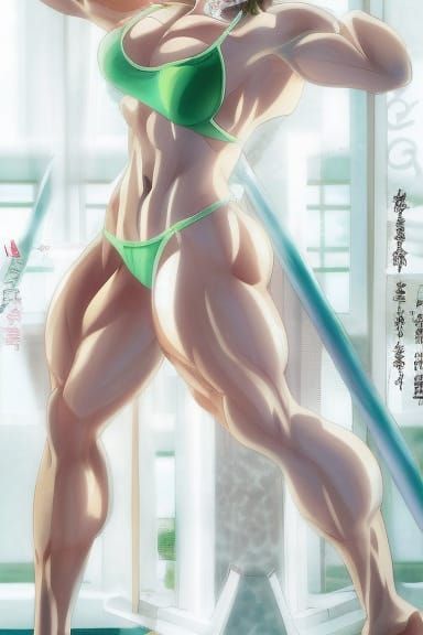 Baki Gym Wallpaper, Roronoa Zoro From One Piece HD.