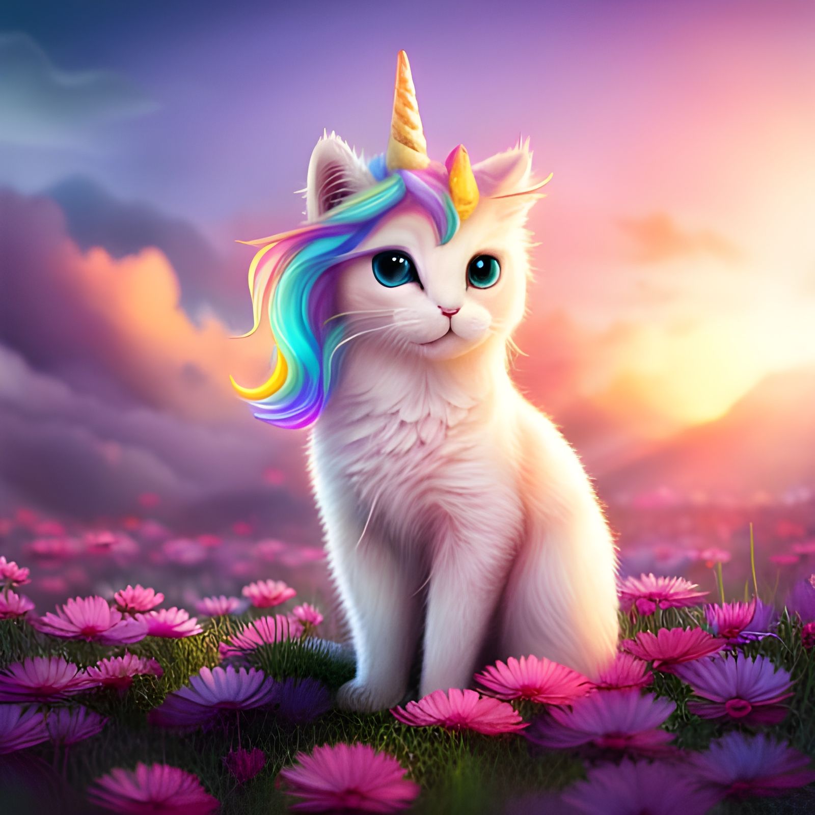 caticorn - AI Generated Artwork - NightCafe Creator