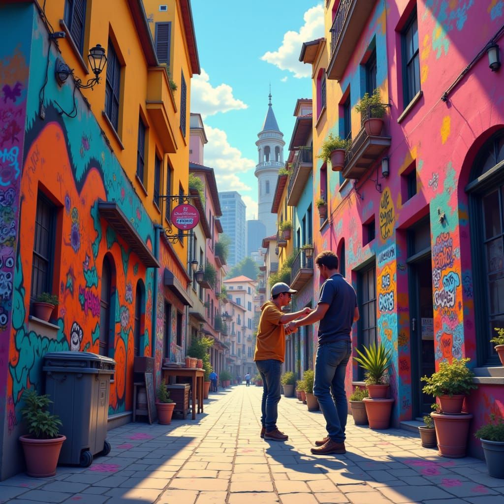 work in progress <lora:Street Art:1.0>