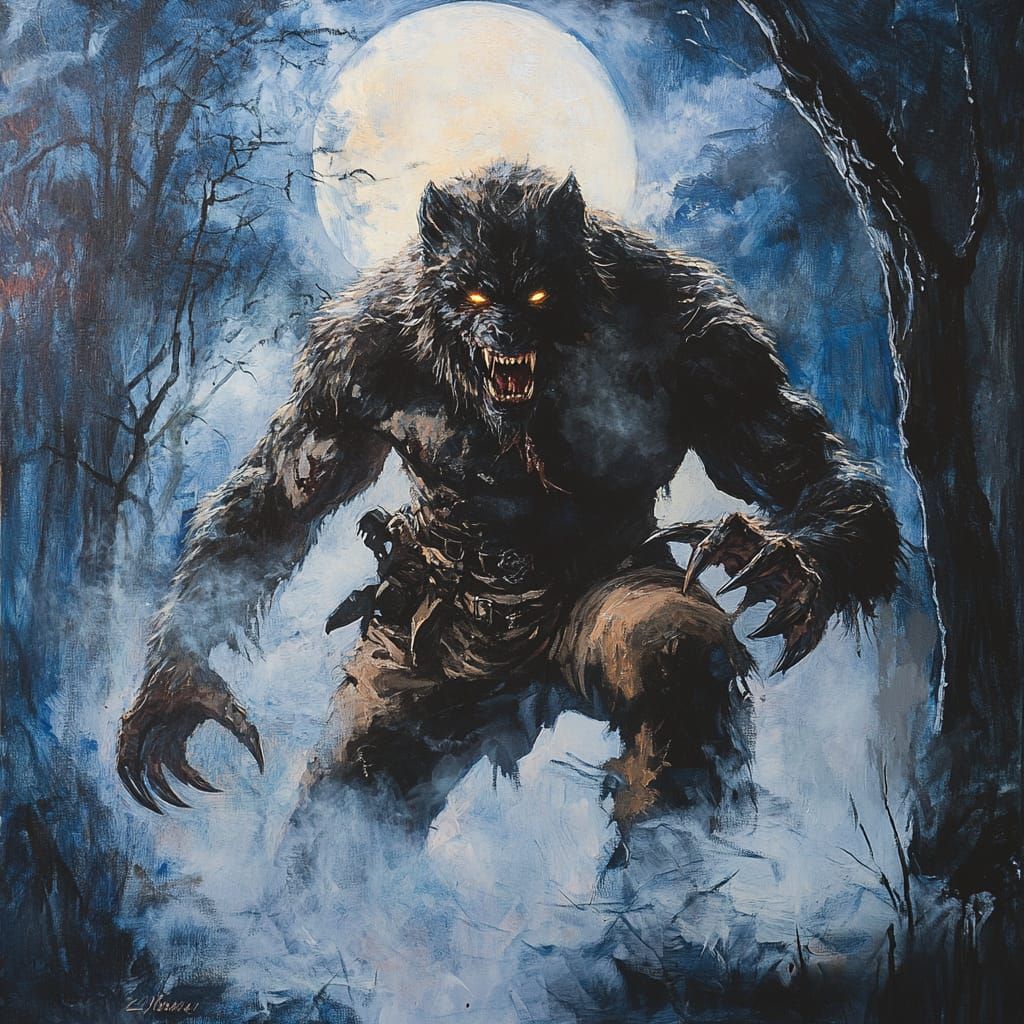 Classic Wolfman and the Kiss of Color