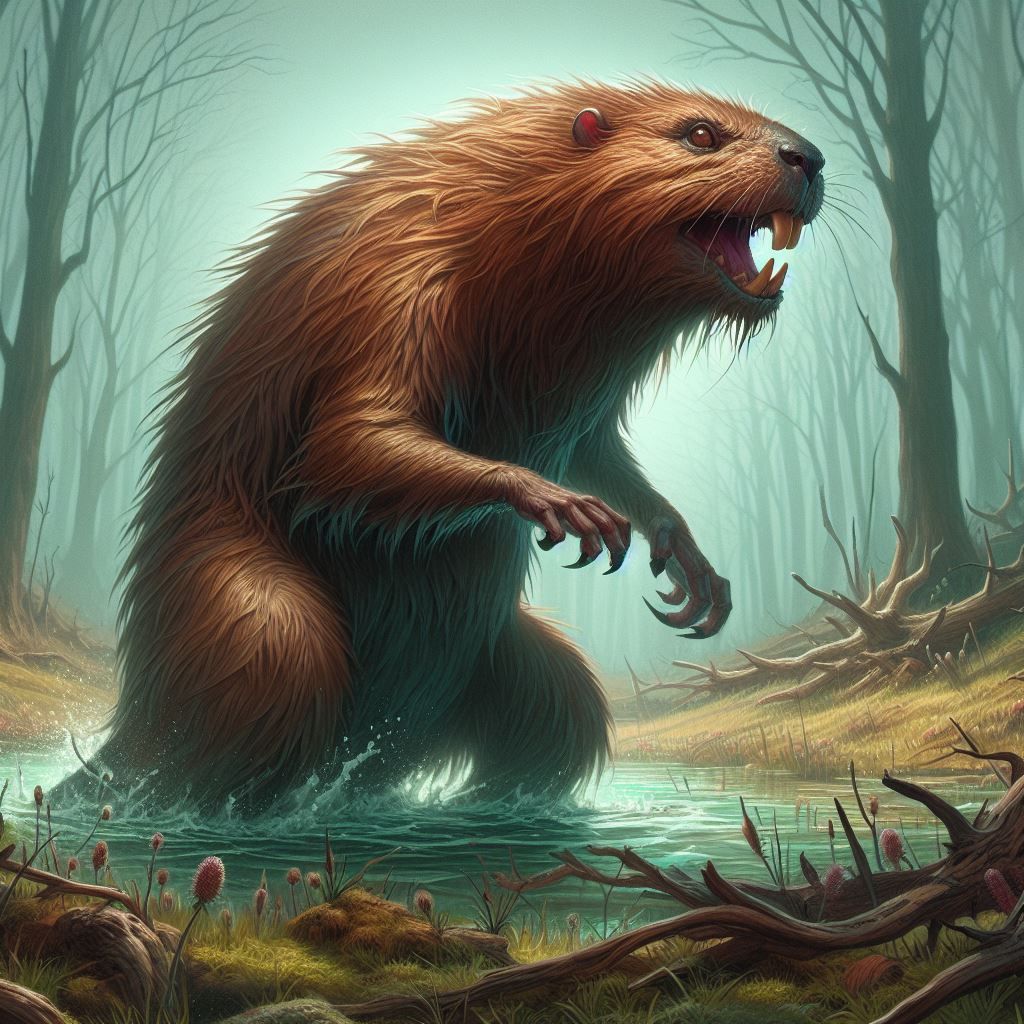 Afanc - a Welsh monster.